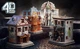 Пазл Spin Master 4D Build Harry Potter Diagon Alley Гарри Поттер "Косой переулок" 287 ед. - изображение 7
