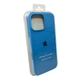 Чохол для смартфона Silicone Full Case AA Open Cam for Apple iPhone 16 Pro Max 49,Cornflower (FullOpeAAi16PM-49) - изображение 7