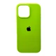 Чохол для смартфона Silicone Full Case AA Open Cam for Apple iPhone 16 Pro Max 24,Shiny Green (FullOpeAAi16PM-24) - изображение 1