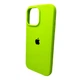 Чохол для смартфона Silicone Full Case AA Open Cam for Apple iPhone 16 Pro Max 24,Shiny Green (FullOpeAAi16PM-24) - изображение 3