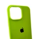 Чохол для смартфона Silicone Full Case AA Open Cam for Apple iPhone 16 Pro Max 24,Shiny Green (FullOpeAAi16PM-24) - изображение 4
