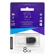 Флеш-драйв USB Flash Drive T&G 010 Shorty Series 8GB Чорний - зображення 1