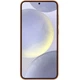 Кожаный чехол OEM Leather Case (AAA) для Samsung Galaxy S24+ Brown - изображение 3