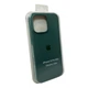 Чохол для смартфона Silicone Full Case AA Open Cam for Apple iPhone 16 Pro Max 46,Pine Green (FullOpeAAi16PM-46) - изображение 7