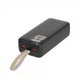 Портативний зарядний пристрій, 30000 mA, pd+qc 20w, з lcd, чорний rivacase rivapower va2585 (Black) - зображення 9