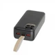 Портативний зарядний пристрій, 30000 mA, pd+qc 20w, з lcd, чорний rivacase rivapower va2585 (Black) - зображення 10