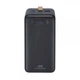 Портативний зарядний пристрій, 40000 mA, pd 65w, з lcd, чорний rivacase rivapower va1084 (Black) - зображення 3