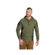 Кофта тактична Helikon-Tex RANGE HOODIE - TopCool, оливковий, розмір XXL BL-BRH-TC-0201A-B07 - изображение 7