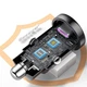 Автомобильное зарядное устройство ESSAGER PD30W / QC3.0 Shangrui mini, Black - изображение 5