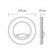 Світильник світлодіодний 1-MLM-40-CR MAXUS Led Module 40W 3CCT Circle Remote - зображення 2