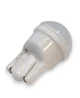 Світлодіодна лампа Т10 (W5W) 3SMD 2835 12V Синій світло кераміка матова лінза (10586) - зображення 4