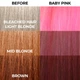 Краска для волос Розовая Stargazer Semi-permanent hair colour Baby Pink 70 мл - изображение 4