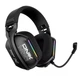 Игровые беспроводные наушники Onikuma GT808I с 2.4G + Bluetooth, съемным микрофоном, RGB-подсветкой, для ПК, PS4, PS5, телефона Black - изображение 11