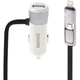 Зарядний пристрій Remax 2в1 USB + кабель Micro-USB/Lightning (RCC102) - зображення 3