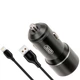 Зарядное устройство XO 2хUSB + кабель Lightning Black (TZ09_IP) - изображение 4