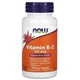 Витамины и минералы NOW Vitamin K2 100 mcg, 100 вегакапсул - изображение 1
