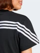 Футболка хлопковая женская Adidas W Fi 3S Tee IW4563 L Black (4067896141237) - изображение 5