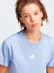 Футболка хлопковая женская Adidas W Fi 3S Tee IW5265 M Bluspa (4067896160108) - изображение 4