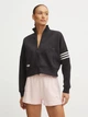 Толстовка на молнии без капюшона женская Adidas Originals Neucl Tracktop IW5601 S Черная (4067893330559) - изображение 7
