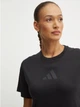 Футболка хлопковая женская Adidas W Z.N.E. Tee JE7846 S Black/Black (4067894820264) - изображение 8