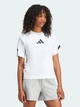 Футболка хлопковая женская Adidas W Z.N.E. Tee JE7857 XS White (4067894827331) - изображение 11