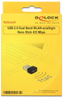 Karta sieciowa Delock WLAN USB 2.0 Nano Stick Dualband 2.4/5 GHz AC 433 (4043619124619) - obraz 3