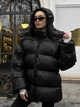 Пуховик Jadone Fashion Тайм ONE SIZE чёрный - изображение 1