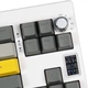 Клавиатура механическая беспроводная EPOMAKER Shadow-X 70% Wisteria Linear Switch Hot-Swap LCD Screen RGB UA Wireless/Bluetooth/USB White (SHX-W-WL) - изображение 4