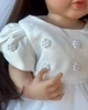 Большая виниловая реалистичная кукла Reborn Baby Doll с настоящими волосами и живыми глазами - изображение 7