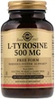 Тирозин Solgar L-Tyrosine 500 мг 100 вегетарианских капсул (033984027619) - изображение 1