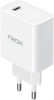 Ładowarka sieciowa Rixon 20W USB-C PD20W White (8594221080139) - obraz 1