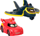 Zestaw samochodzików Fisher Price DC Comics Batwheels Cars Redbird i Batwin 2 szt (194735130504) - obraz 7