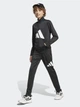 Детский спортивный костюм (толстовка + штаны) Adidas J Bl Tr Ts 205 JE1399 134-140 см Черный/Белый (4067905802135) - изображение 1