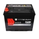 Автомобильный аккумулятор FIAMM Titanium Black Asia 75Аh 640А L+ 7905189 - изображение 1