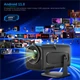 Проектор XON SmartView X-Pro Full HD 1920х1080Р, 4K, Wi-Fi, Android, 10000Lm (XVPA1910AB 0823) Черный - изображение 8
