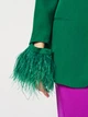 Пиджак женский Zara 8161/587 XS Зеленый (08161587501013) - изображение 5
