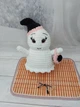Мягкая плюшевая игрушка handmade Привидение 22 см в очках с сумкой вязаное крючком амигуруми - изображение 2