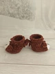 Плюшеві Пінетки handmade Ведмедики для малюків на 0-6 місяців в'язані гачком - зображення 3