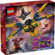 Zestaw klocków LEGO Ninjago Ras i burzowy superodrzutowiec Arina 510 elementów (71833) - obraz 7