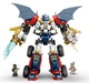 Конструктор LEGO Ninjago 4 в 1 Ультраобъединительный робот Зейна 1187 элементов (71834) - изображение 4