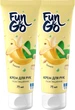 Упаковка кремів для рук Fun&Go Banana 75 мл х 2 шт (2000998941987) - зображення 1