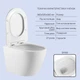 Готове рішення Qtap для ванної кімнати: підвісний унітаз Robin Ultra Quiet 520x365x365 + комплект інсталяції Nest 4 в 1 (лінійна клавіша White) - изображение 3