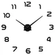 2D-часы Dial (50-20 см) черные - изображение 1