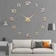 2D-часы Dial (50-20 см) черные - изображение 2