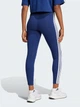 Спортивные леггинсы для фитнеса женские Adidas W 3S Sj Leg JE0067 L Dkblue/White (4067902880341) - изображение 4