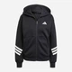 Толстовка на молнии с капюшоном женская Adidas W Fi 3S Fz Hd JE0171 XL Black (4067906103392) - изображение 6
