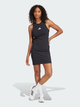 Платье летнее короткое женское Adidas W Fi Sl Dress JE0199 XL Black (4067906068738) - изображение 1
