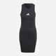 Платье летнее короткое женское Adidas W Fi Sl Dress JE0199 XL Black (4067906068738) - изображение 6