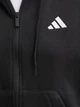 Толстовка на флисе на молнии с капюшоном женская Adidas W 3S Fl Fz Hd JE1283 XL Black/White (4067902074153) - изображение 10