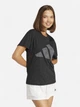 Футболка женская Adidas W Winners T JG8696 L Black/White (4067902900780) - изображение 3